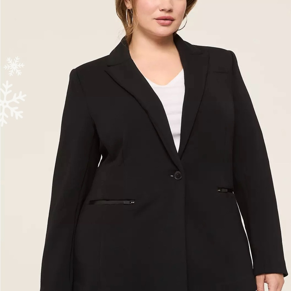 Elegant Black Women's Blazer